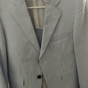Brooks Brother boys pinstripe suit set (Blazer & pants)